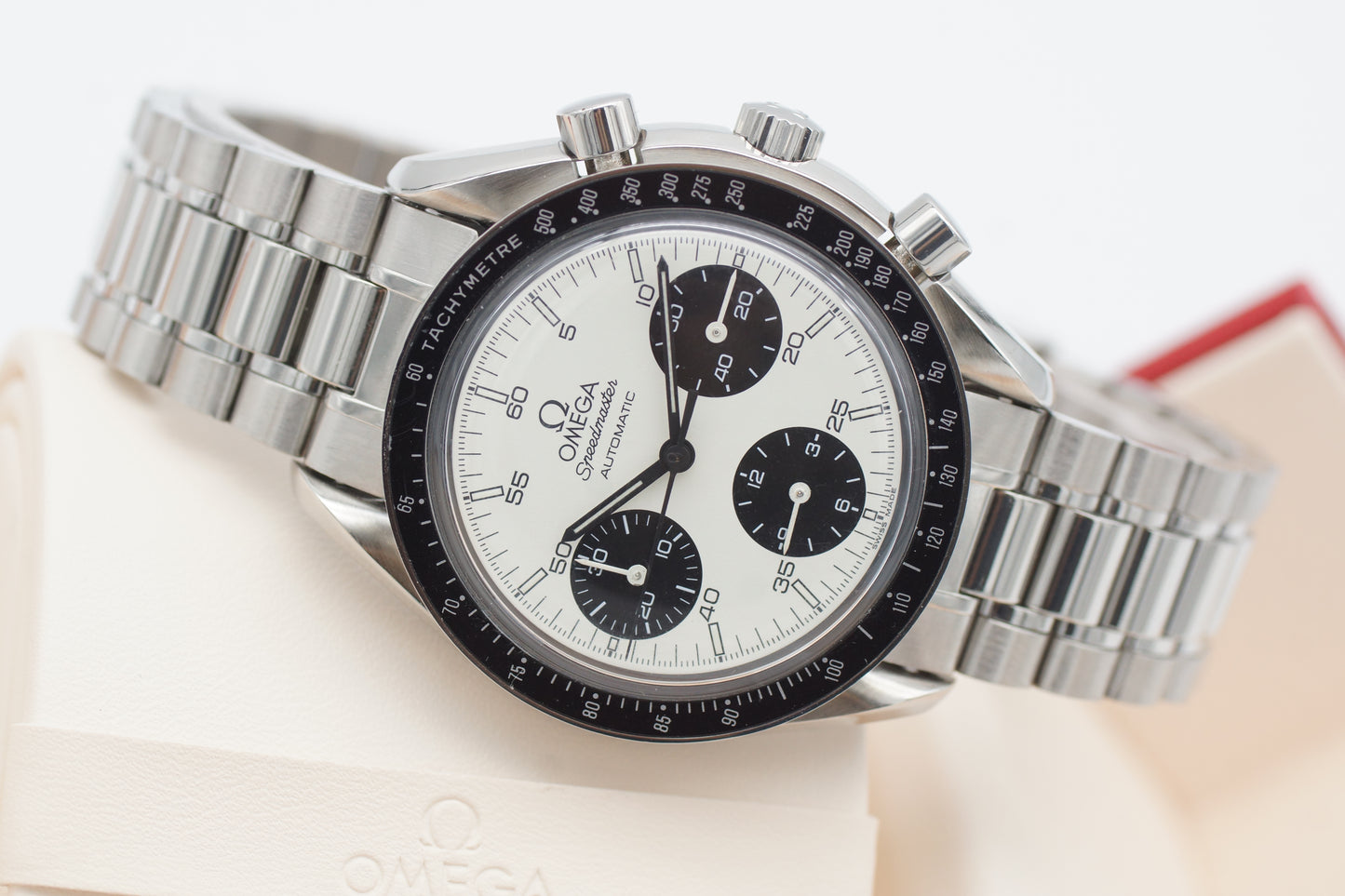 Omega Speedmaster Reduced Marui 3510.21 Panda Weiß 1994