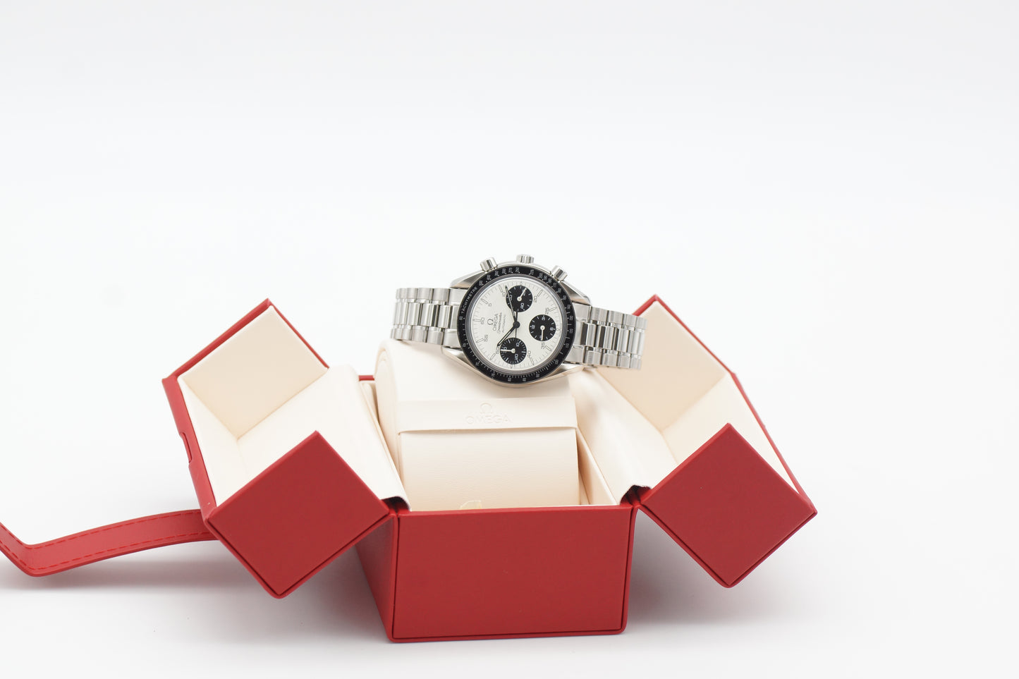 Omega Speedmaster Reduced Marui 3510.21 Panda Weiß 1994