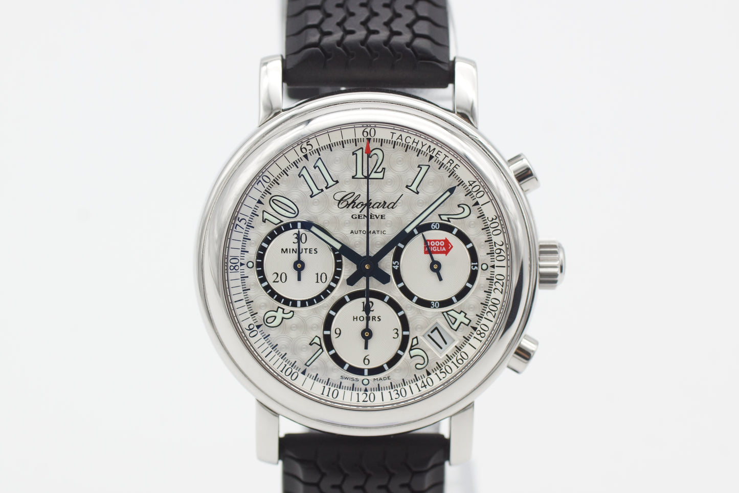 Chopard Mille Miglia 8331 38 mm Silber Full-Set 2006
