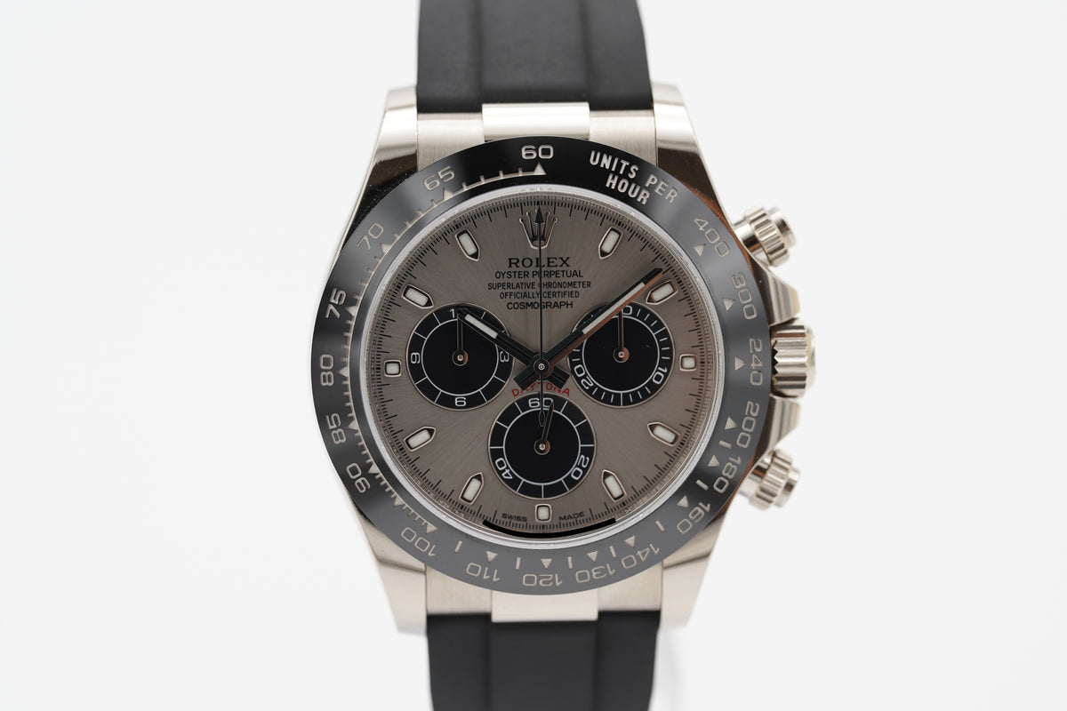 Rolex Daytona 116519LN Weißgold Oysterflex Ghost 2023 DE