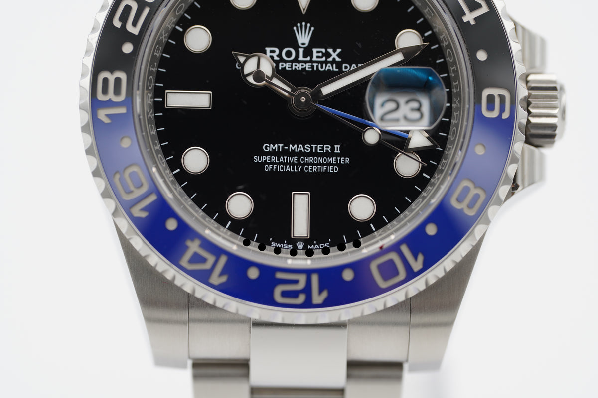 Rolex GMT-Master II Batman 126710BLNR Full-Set 2024 DE LC100