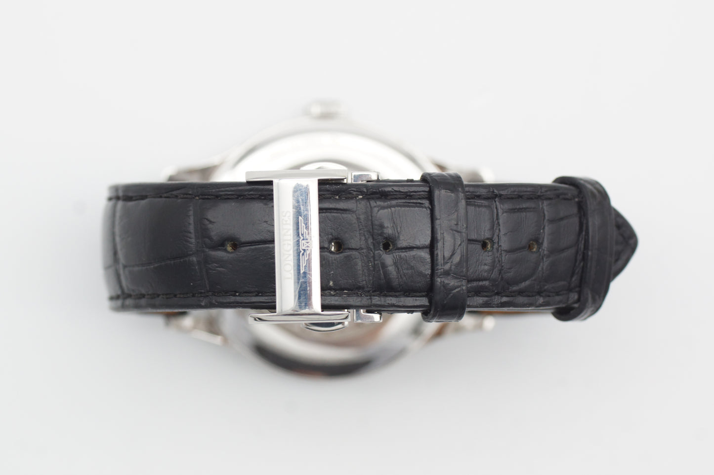 Longines Record L2.821.4.96.2 Blau Full-Set 2021