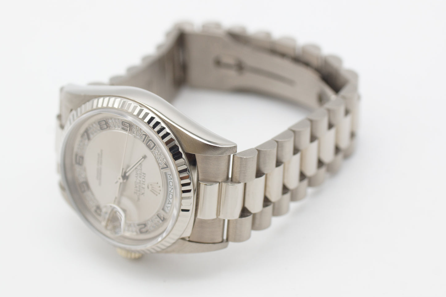 Rolex Day-Date 36 Myriad 18239 Weißgold 1994 (LC100)