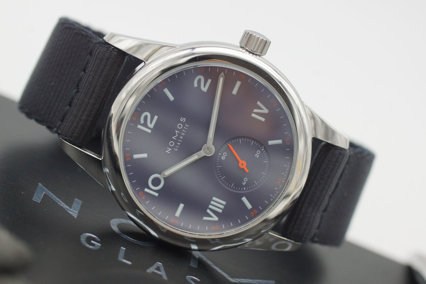 NOMOS Glashütte Club Campus Blue Purple 36 713 Full-Set 2023