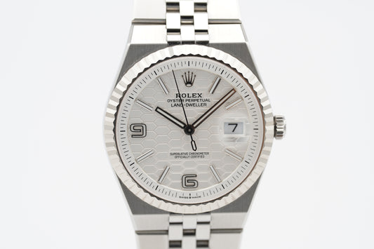Rolex Land-Dweller 40 127334 Weiß Full-Set 2026