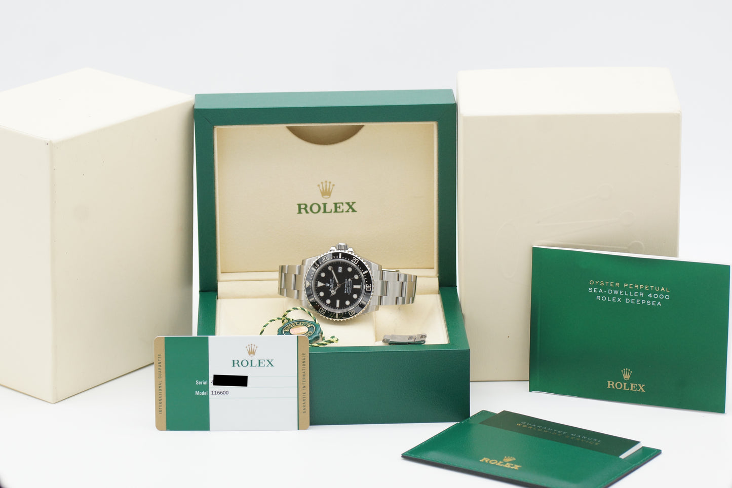 Rolex Sea-Dweller 4000 116600 Full-Set 2016