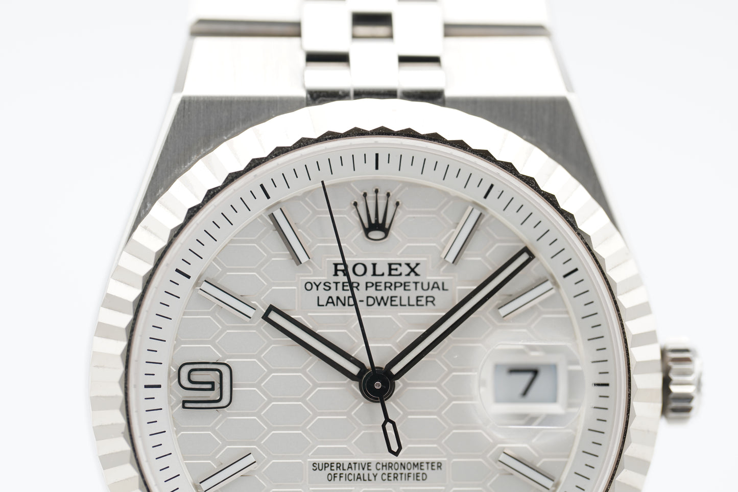 Rolex Land-Dweller 40 127334 Weiß Full-Set 2026