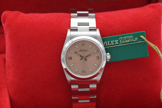 Rolex Oyster Perpetual 31 Rosa 77080 Full-Set 2001