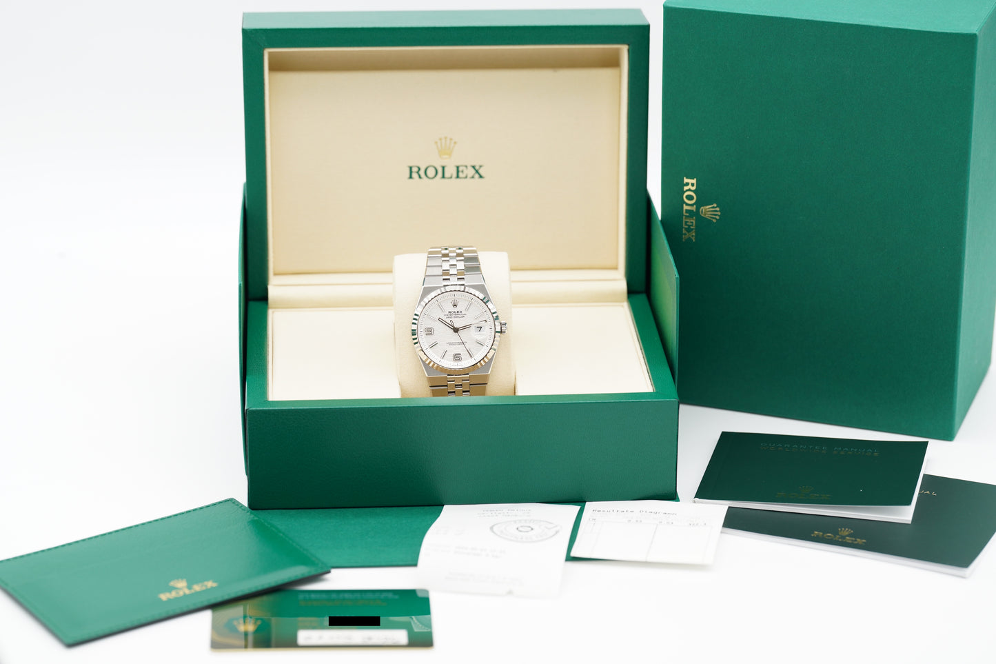 Rolex Land-Dweller 40 127334 Weiß Full-Set 2026