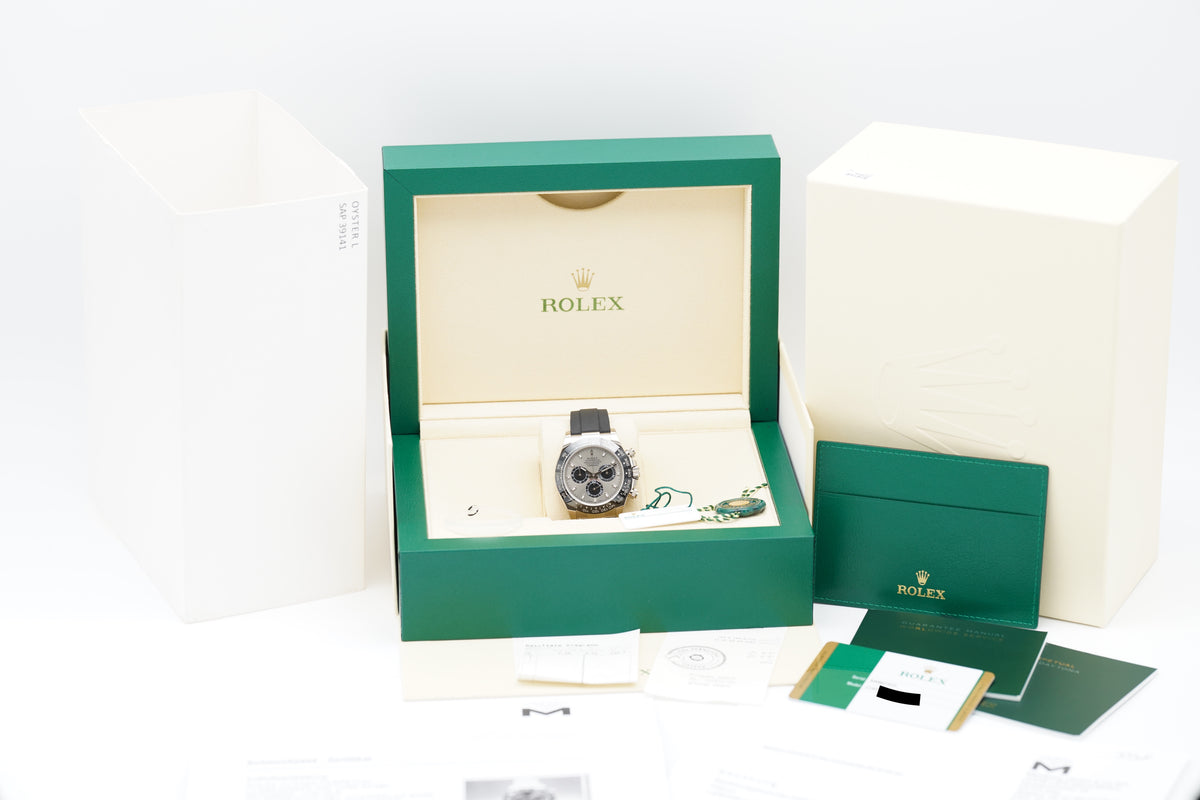 Rolex Daytona 116519LN Weißgold Oysterflex Ghost 2023 DE