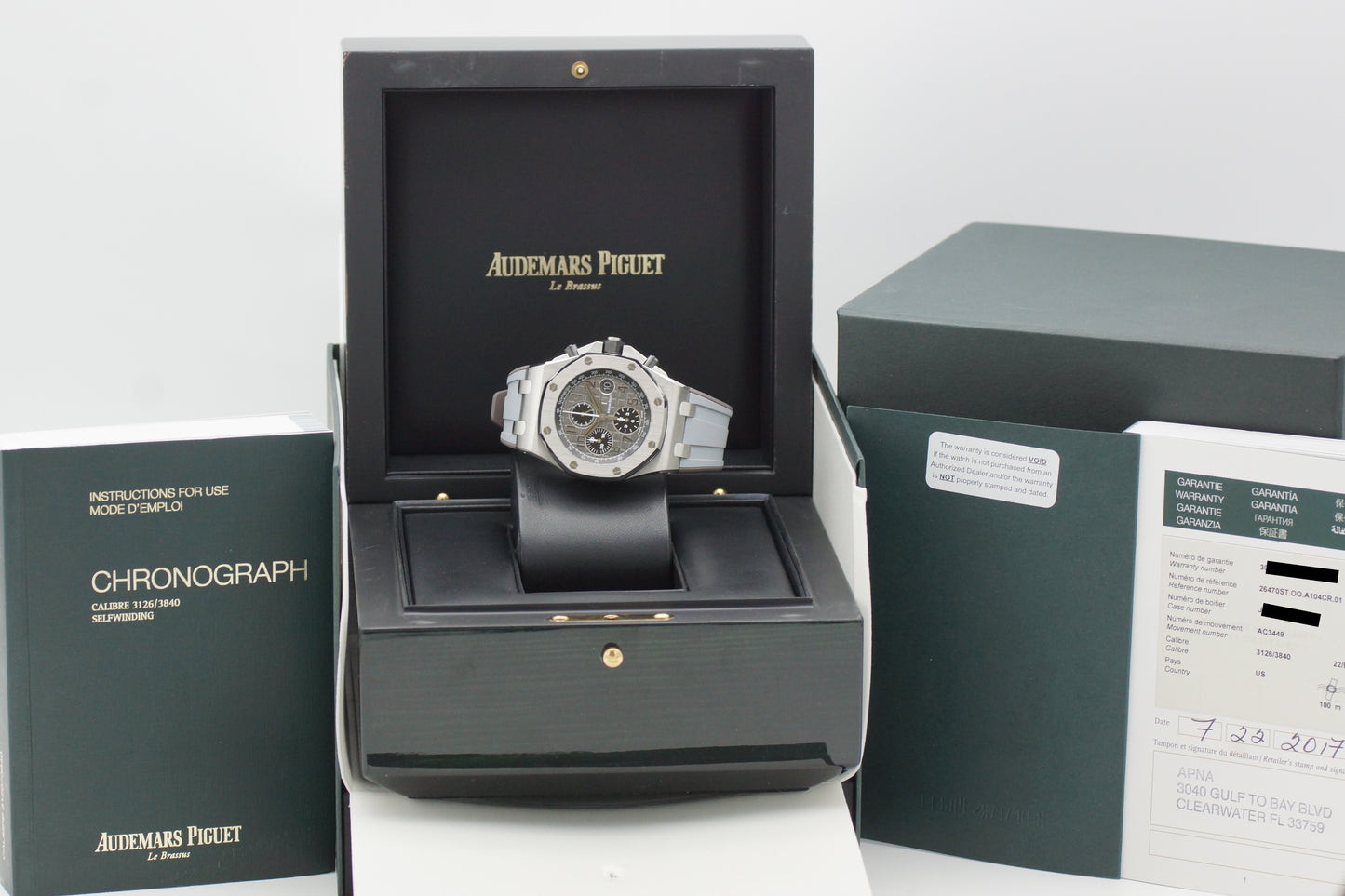 Audemars Piguet Royal Oak Offshore Chronograph 26470ST Elephant 2017