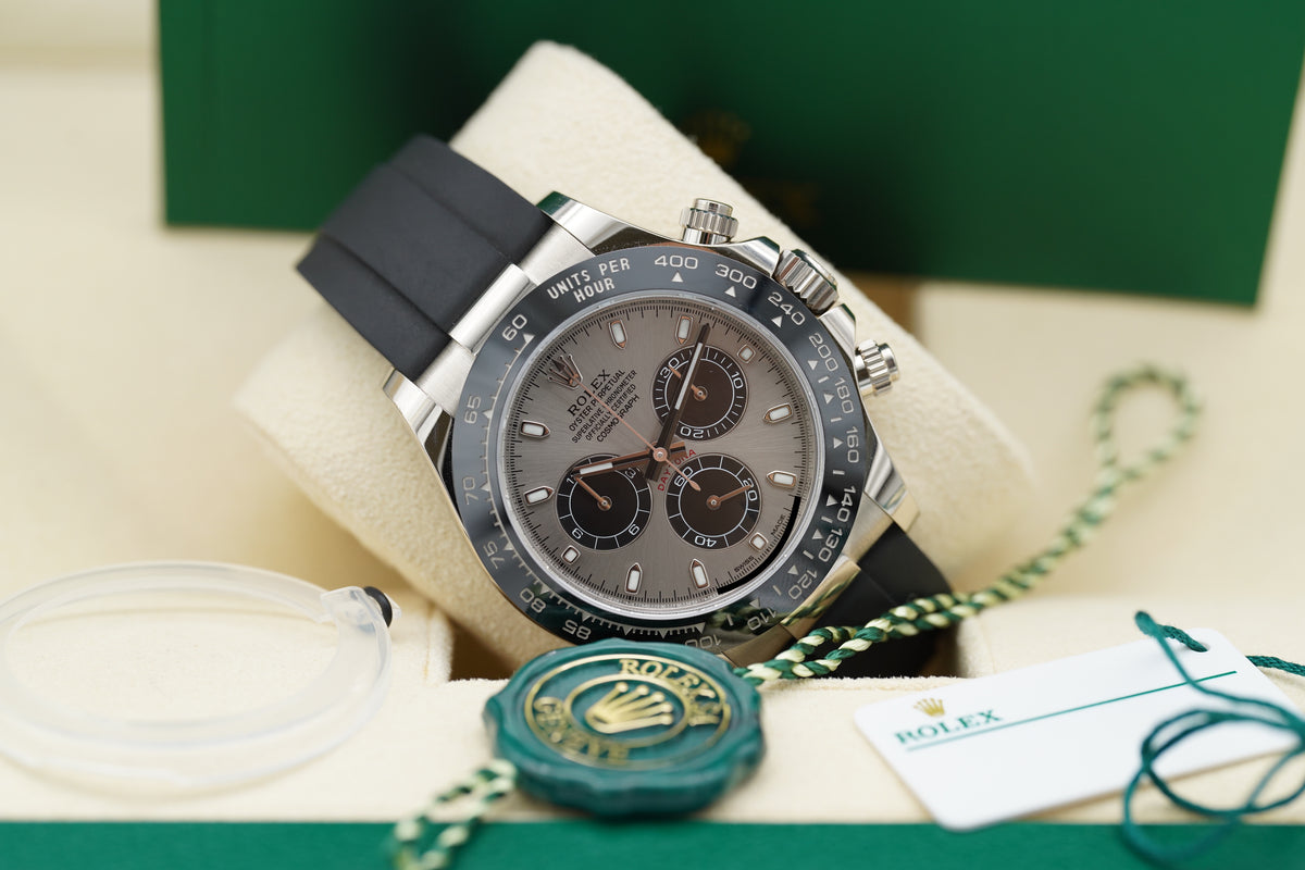 Rolex Daytona 116519LN Weißgold Oysterflex Ghost 2023 DE