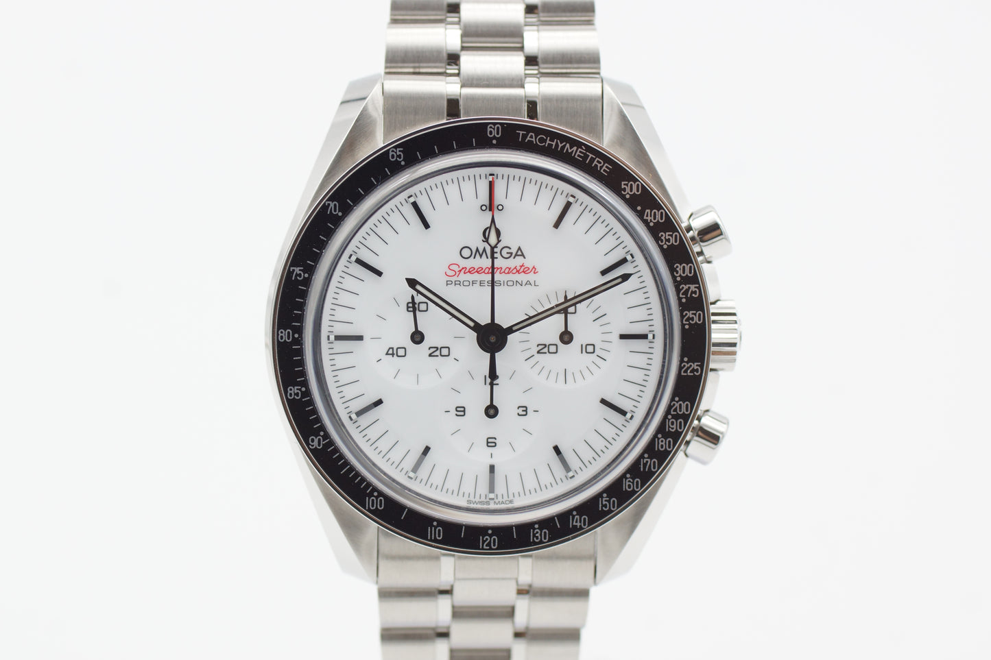 Omega Speedmaster Prof. Moonwatch 310.30.42.50.04.001 Weiß Full-Set 2025