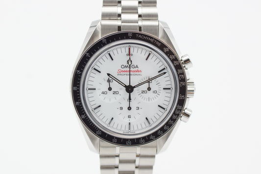 Omega Speedmaster Prof. Moonwatch 310.30.42.50.04.001 Weiß Full-Set 2025