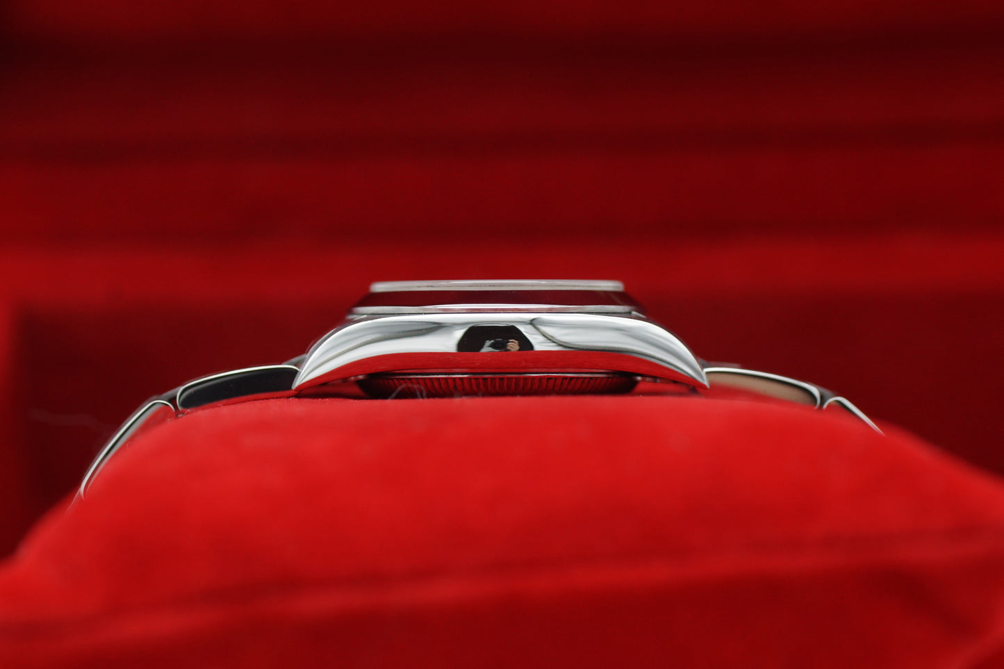 Rolex Lady Oyster Perpetual 76080 Schwarz Full-Set 2002