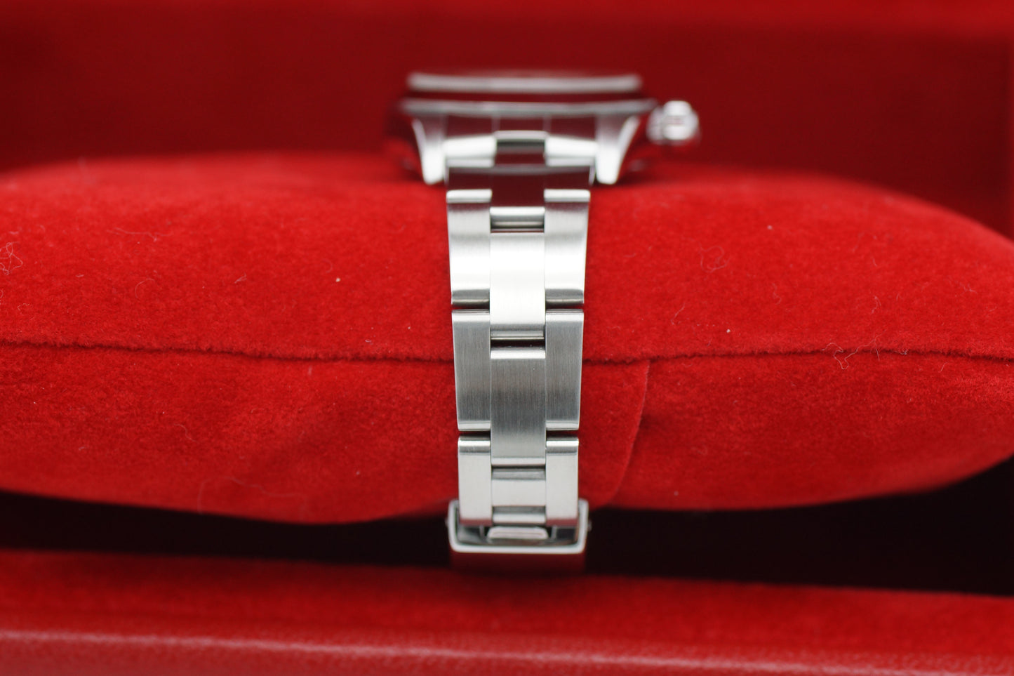 Rolex Lady Oyster Perpetual 76080 Schwarz Full-Set 2002