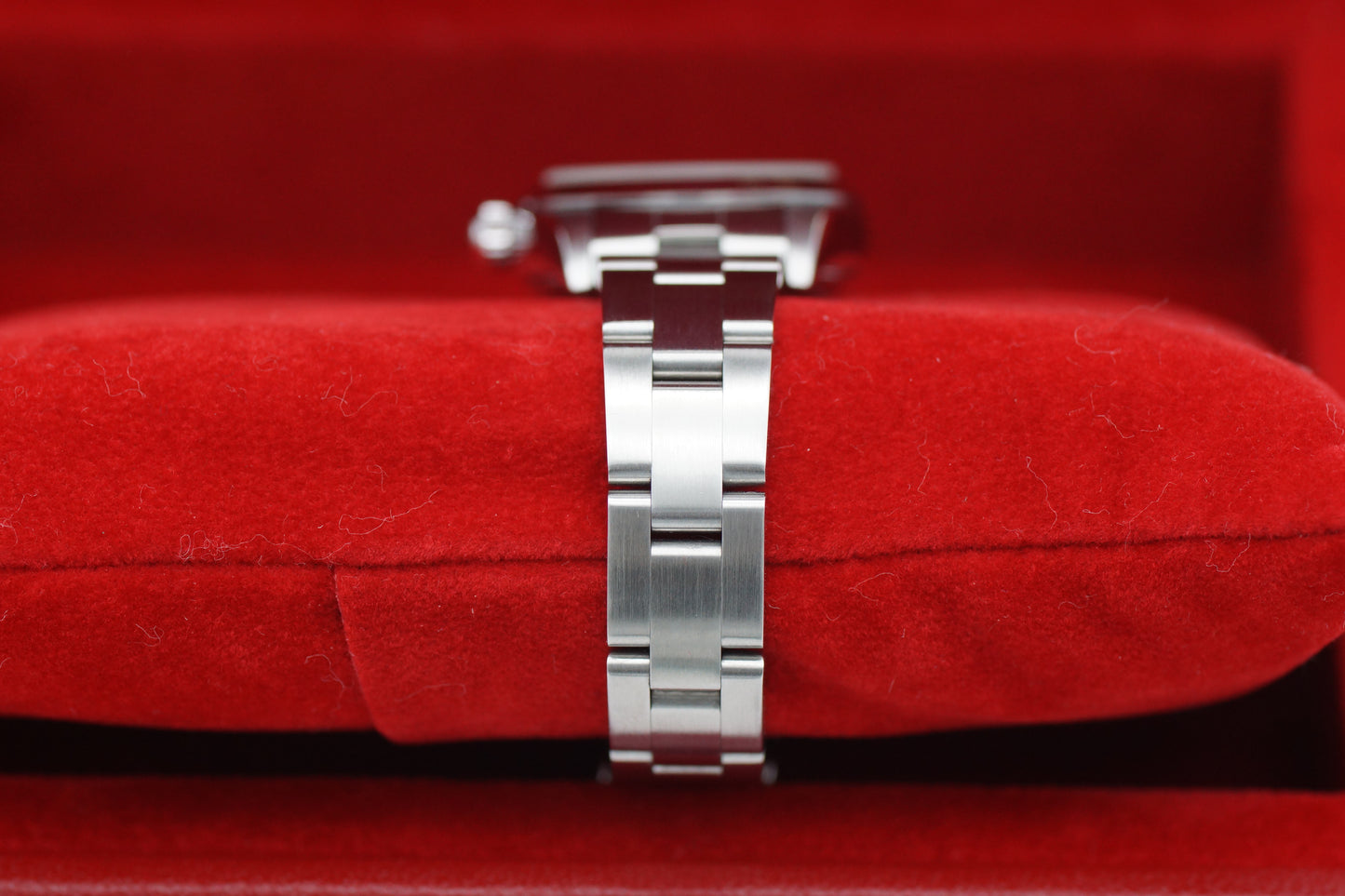 Rolex Lady Oyster Perpetual 76080 Schwarz Full-Set 2002