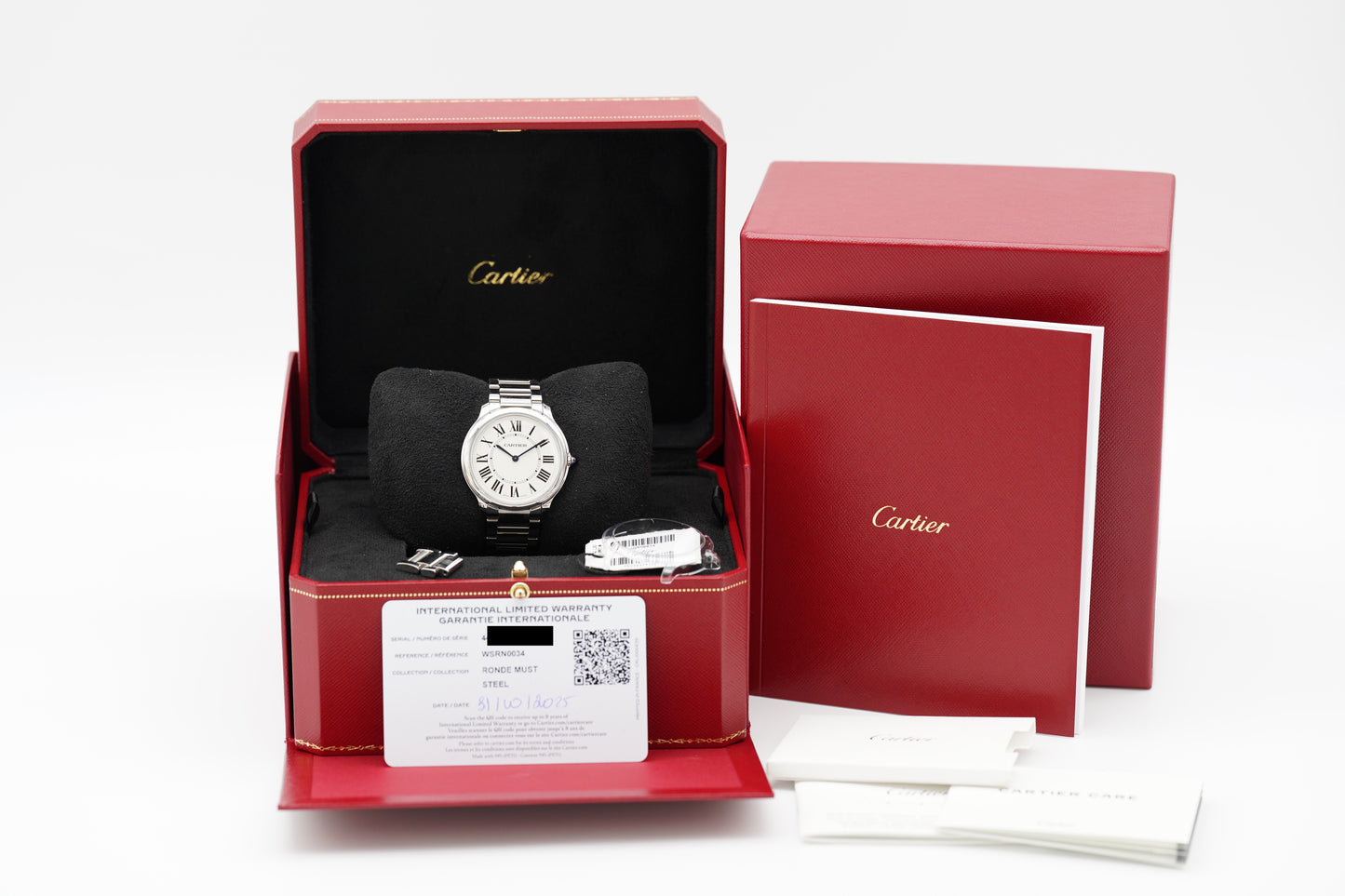 Cartier Ronde Croisière de Cartier 36 WSRN0034 Full-Set 2025