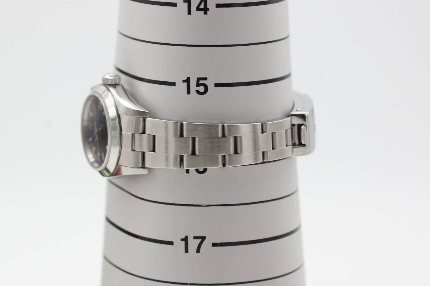 Rolex Lady Oyster Perpetual 76080 Schwarz Full-Set 2002