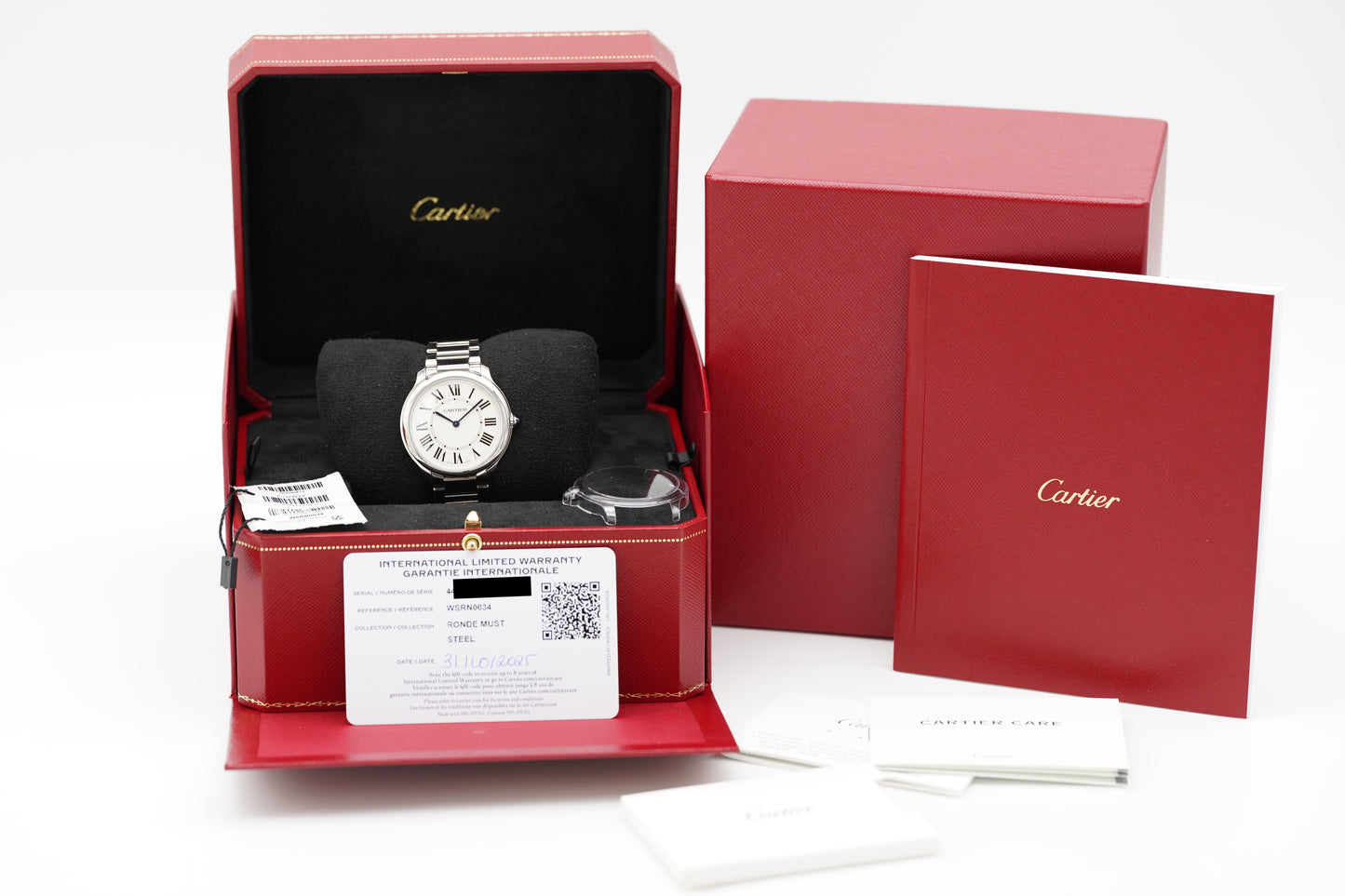 Cartier Ronde Croisière de Cartier 36 WSRN0034 Full-Set 2025