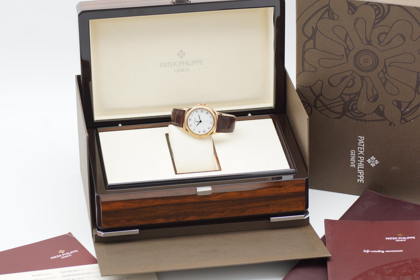 Patek Philippe Calatrava 5117R-001 Roségold Full-Set 2003
