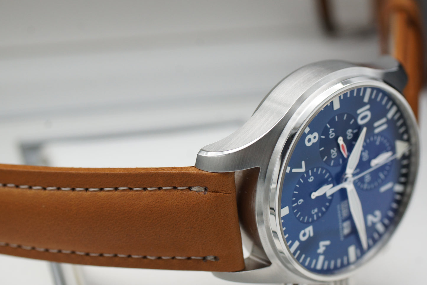 IWC Pilot Watch Chronograph "Le Petit Prince" Nachblau IW377717 Full-Set 2018