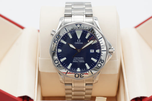 Omega Seamaster Diver 300M 2265.80 Blau Quarz 2004