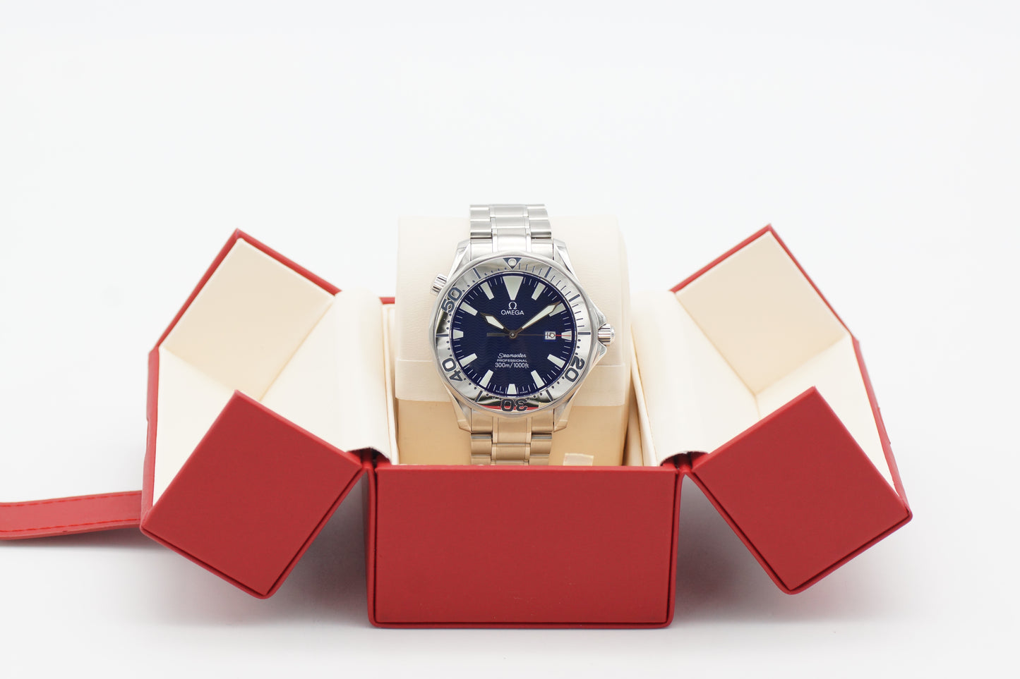 Omega Seamaster Diver 300M 2265.80 Blau Quarz 2004