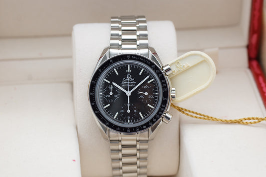 Omega Speedmaster Reduced Saphir 3539.50 Schwarz Full-Set 2010