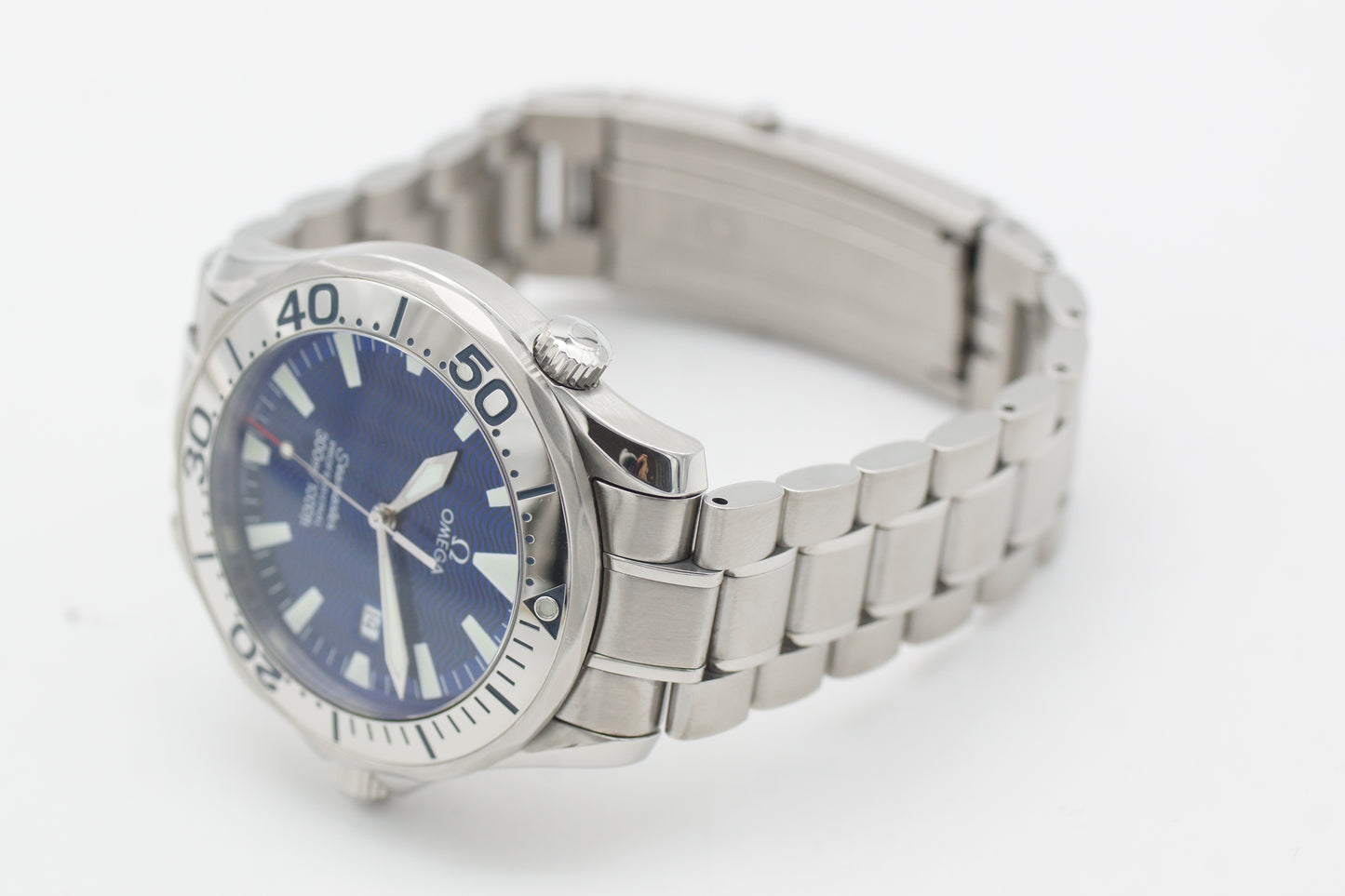Omega Seamaster Diver 300M 2265.80 Blau Quarz 2004