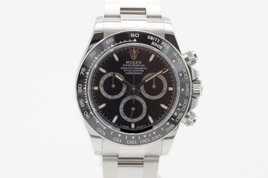 Rolex Daytona 126500 Schwarz Full-Set 2024 DE