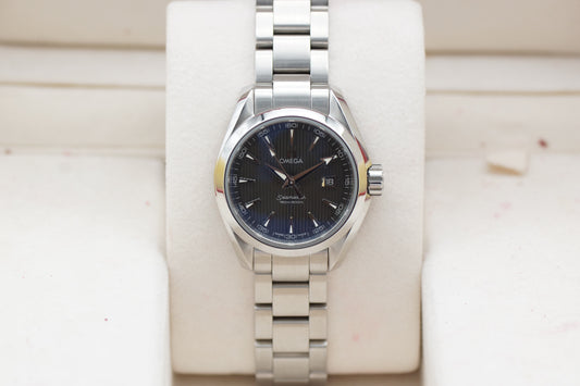 Omega Seamaster Aqua Terra 231.10.30.61.06.001 Grau Full-Set 2010