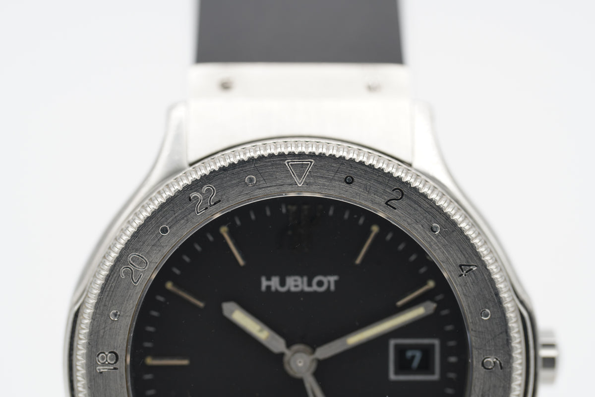 Hublot Classic MDM Automatik Greenwich GMT Damen 32 mm