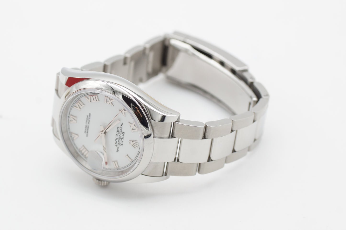 Rolex Oyster Datejust 36 126200 Weiß Full-Set 2023