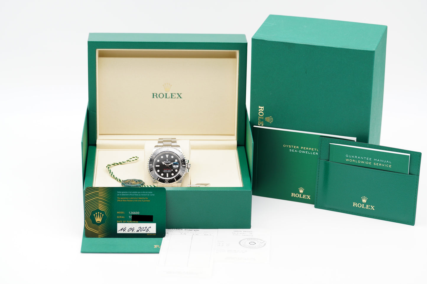 Rolex Sea-Dweller 43 Red 126600 Full-Set 2026