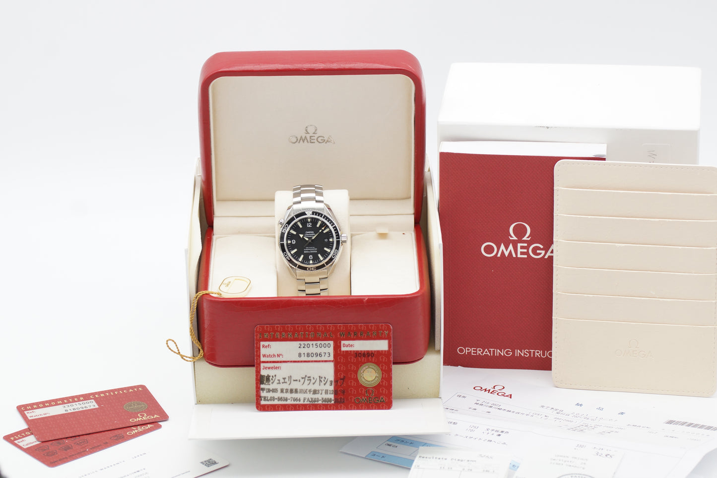 Omega Seamaster Planet Ocean 42 mm 2201.50 Full-Set 2007