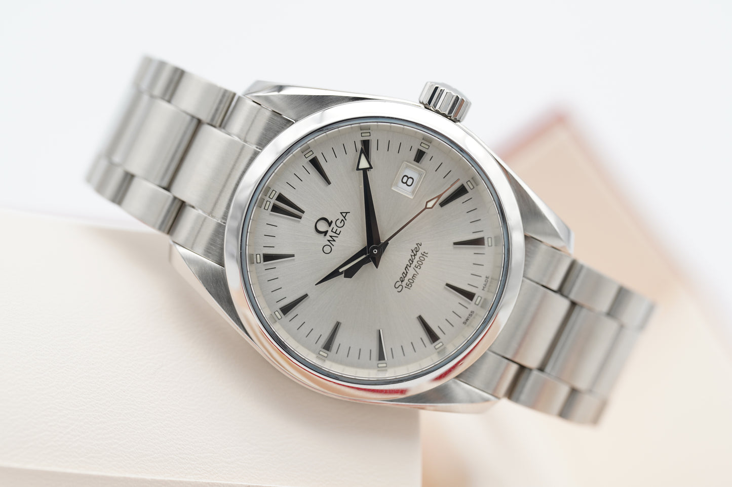 Omega Seamaster Aqua Terra 150 Silber 2518.30 1998
