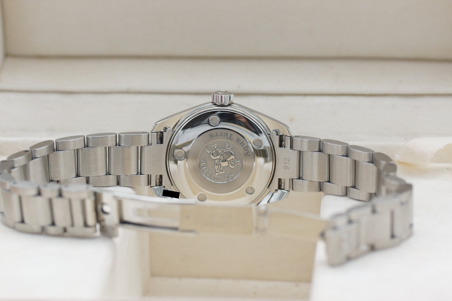 Omega Seamaster Aqua Terra Lady Blau 2577.80 Full-Set 2006