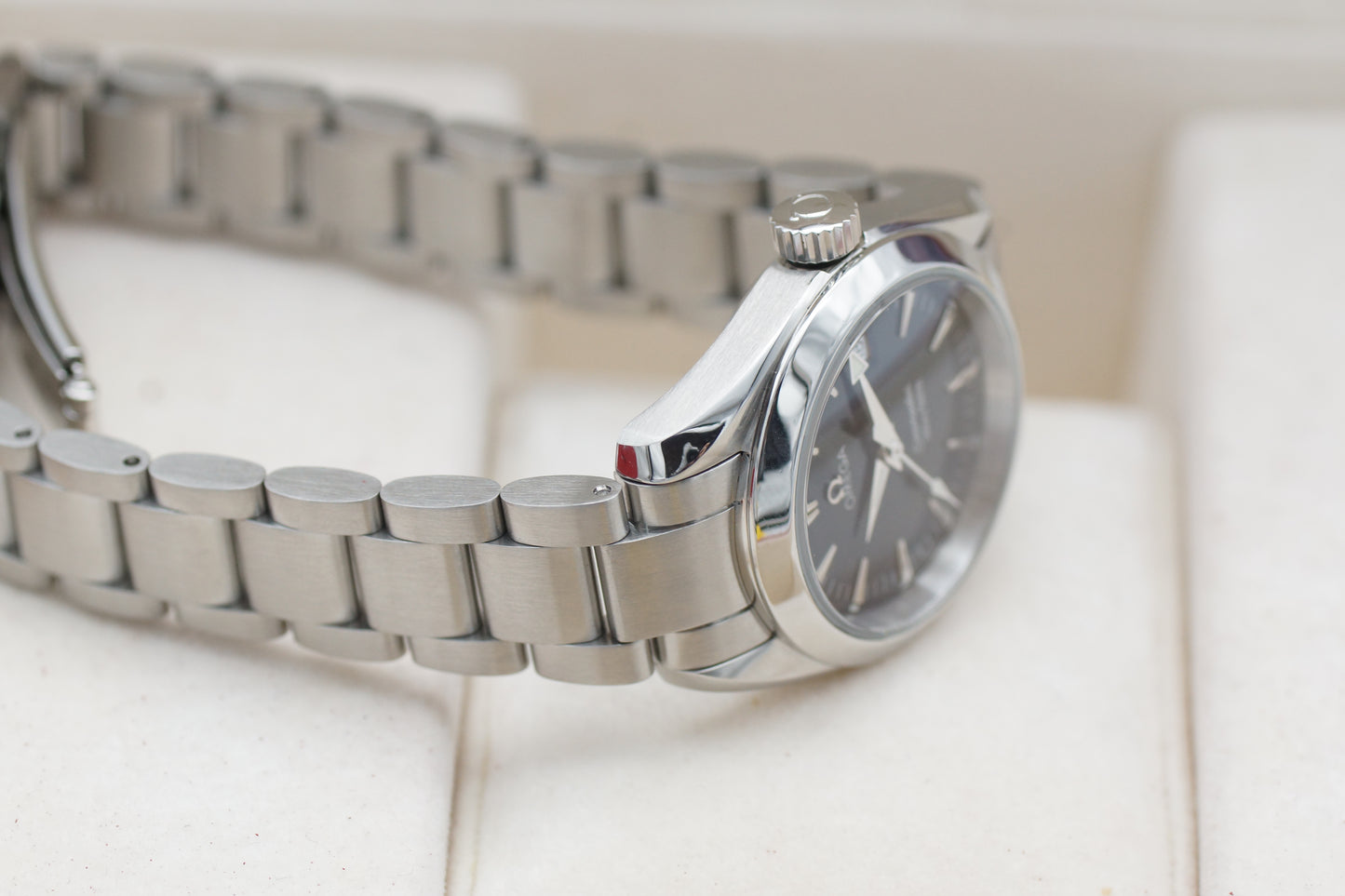 Omega Seamaster Aqua Terra Lady Blau 2577.80 Full-Set 2006