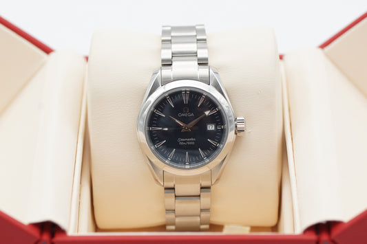 Omega Seamaster Aqua Terra Lady Blau 2577.80 2005