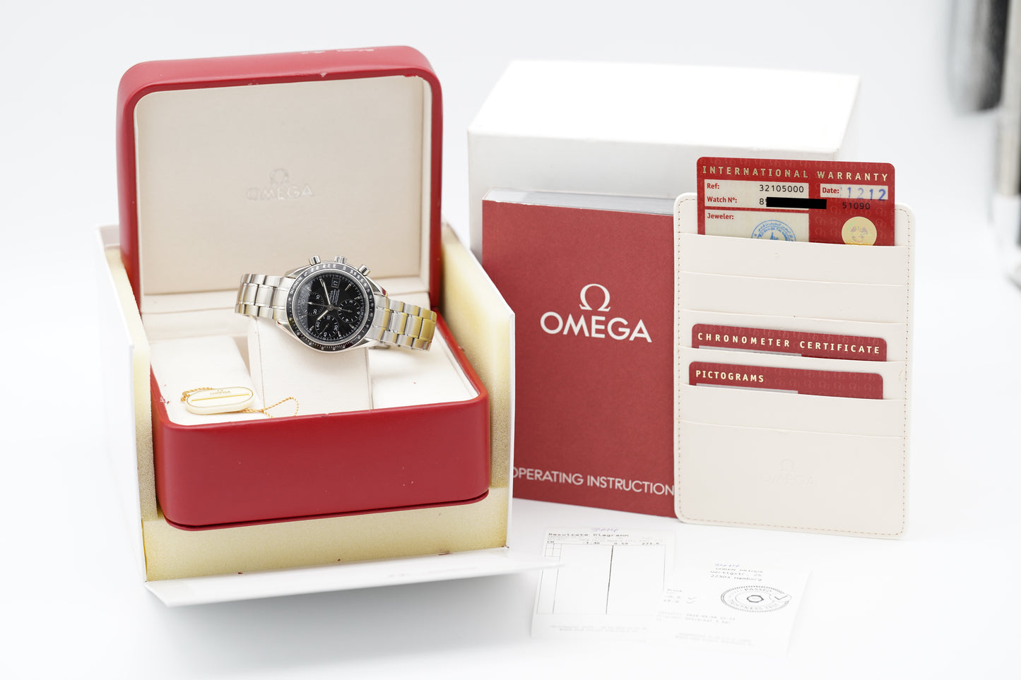Omega Speedmaster Date 3210.50 Full-Set 2025
