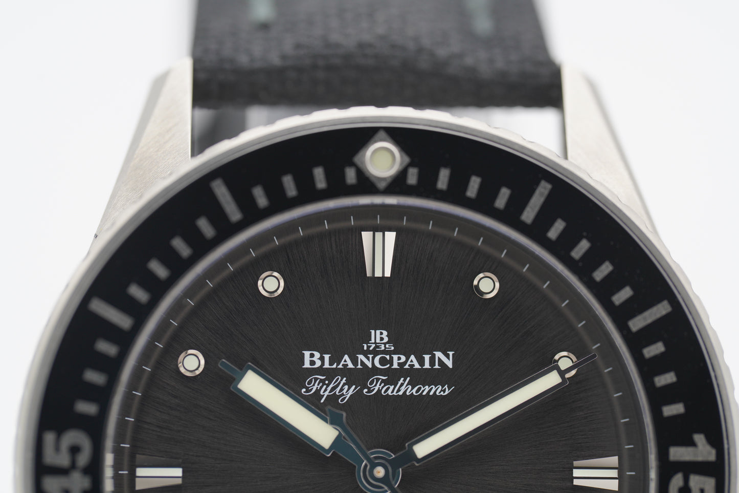 Blancpain Fifty Fathoms Bathyscaphe 5100B-1110-B52A Grau Full-Set 2021