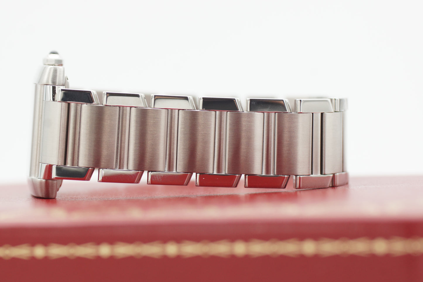 Cartier Tank Française W51002Q3 Silber Box