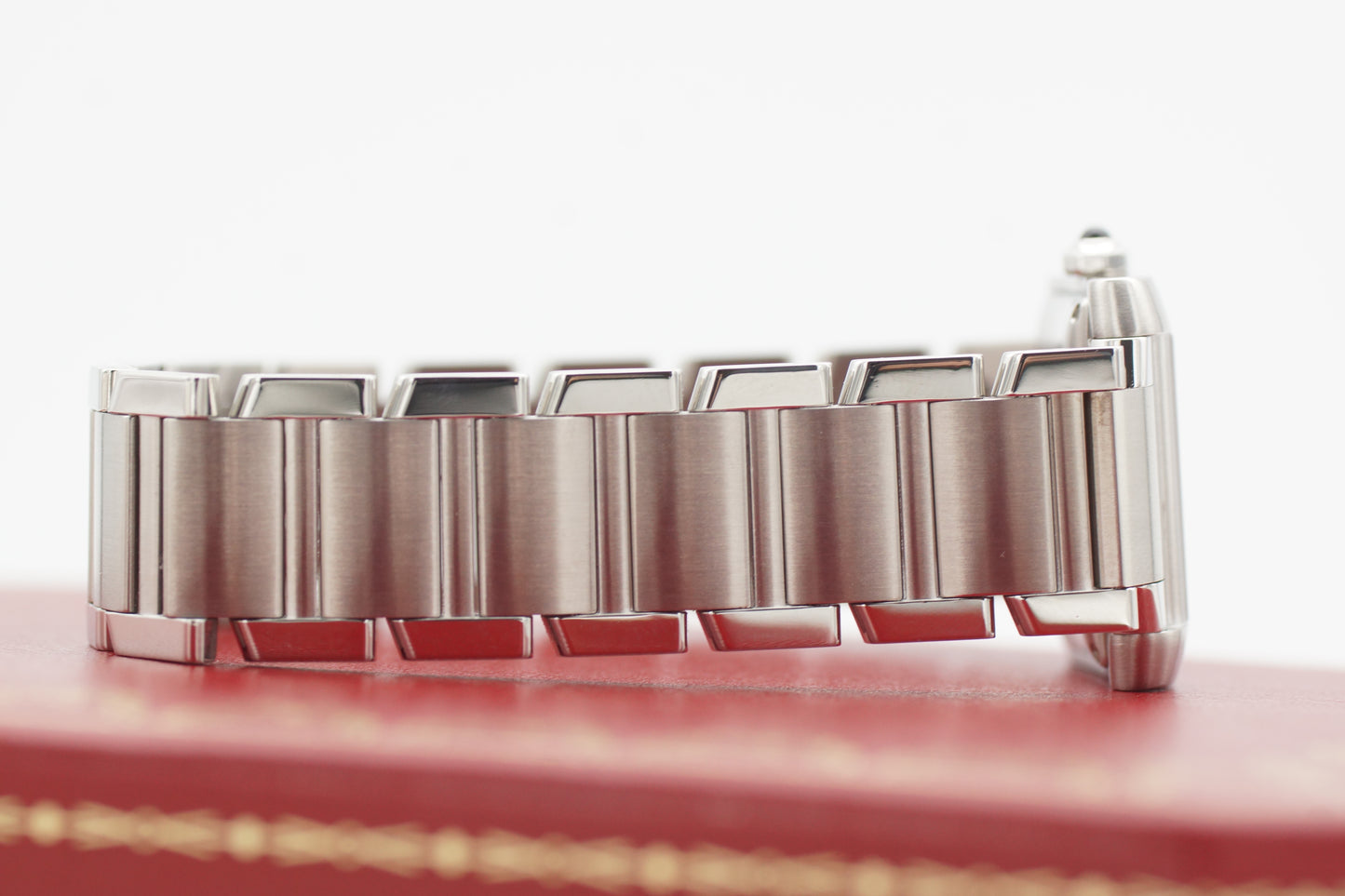 Cartier Tank Française W51002Q3 Silber Box