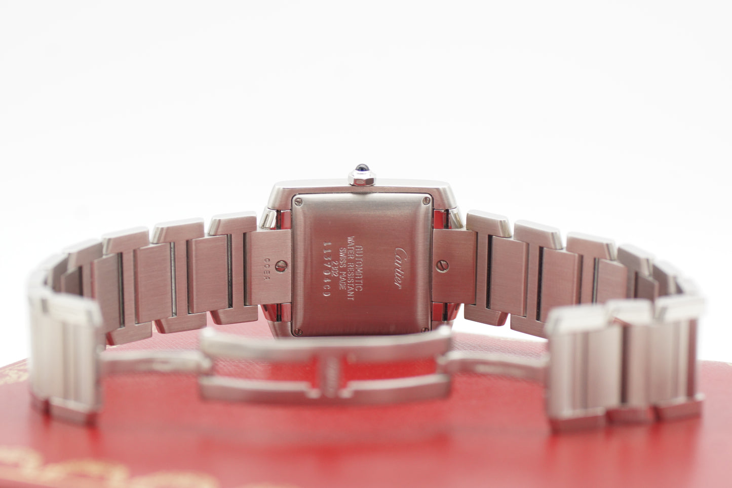 Cartier Tank Française W51002Q3 Silber Box