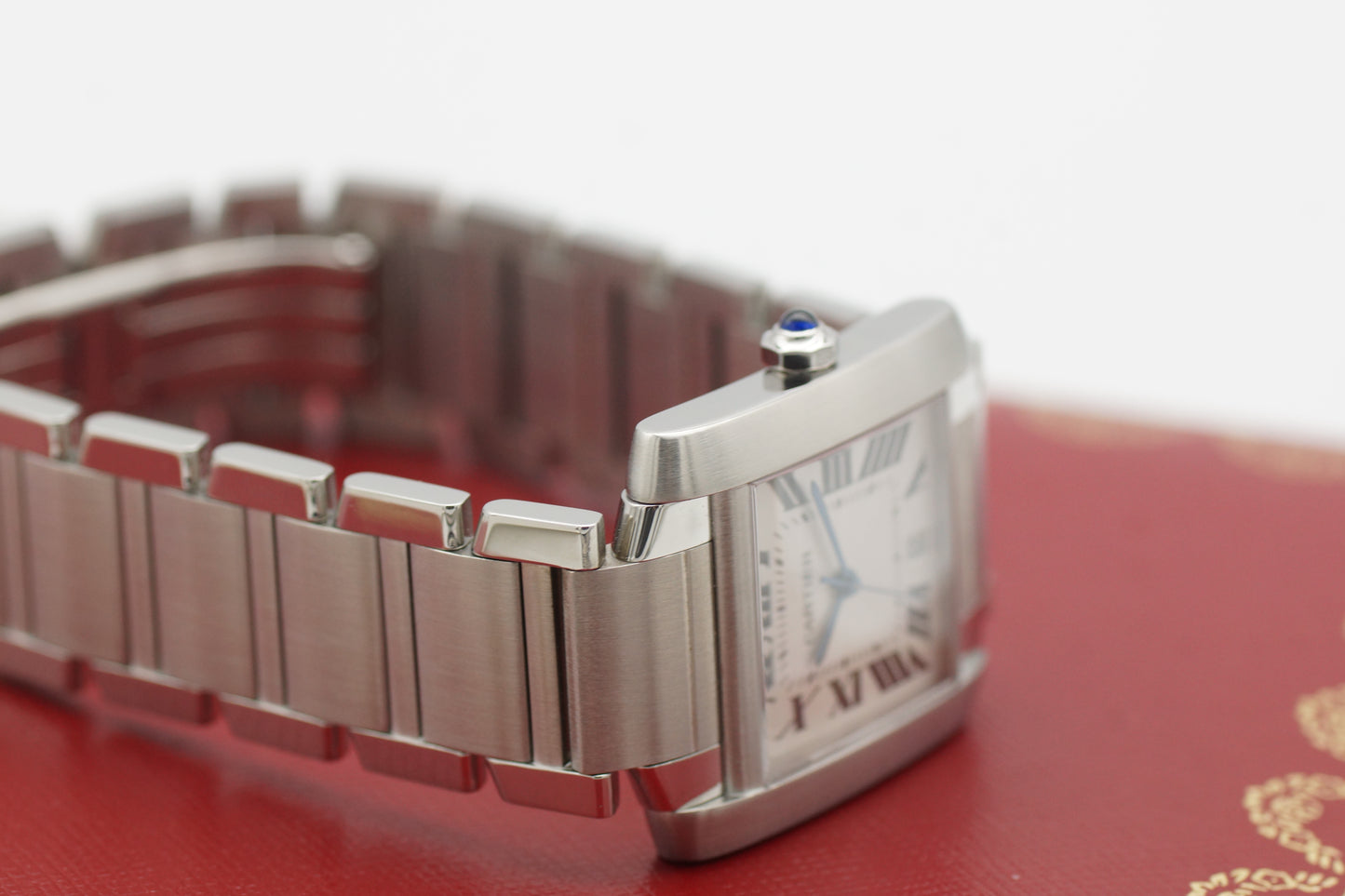 Cartier Tank Française W51002Q3 Silber Box