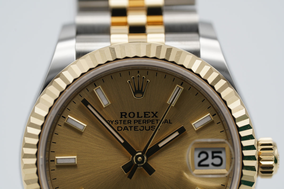 Rolex Datejust 31 Gold 278273 Full-Set 09/2026