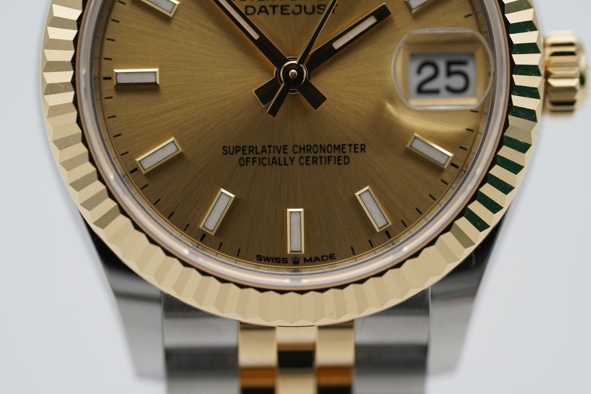 Rolex Datejust 31 Gold 278273 Full-Set 09/2026