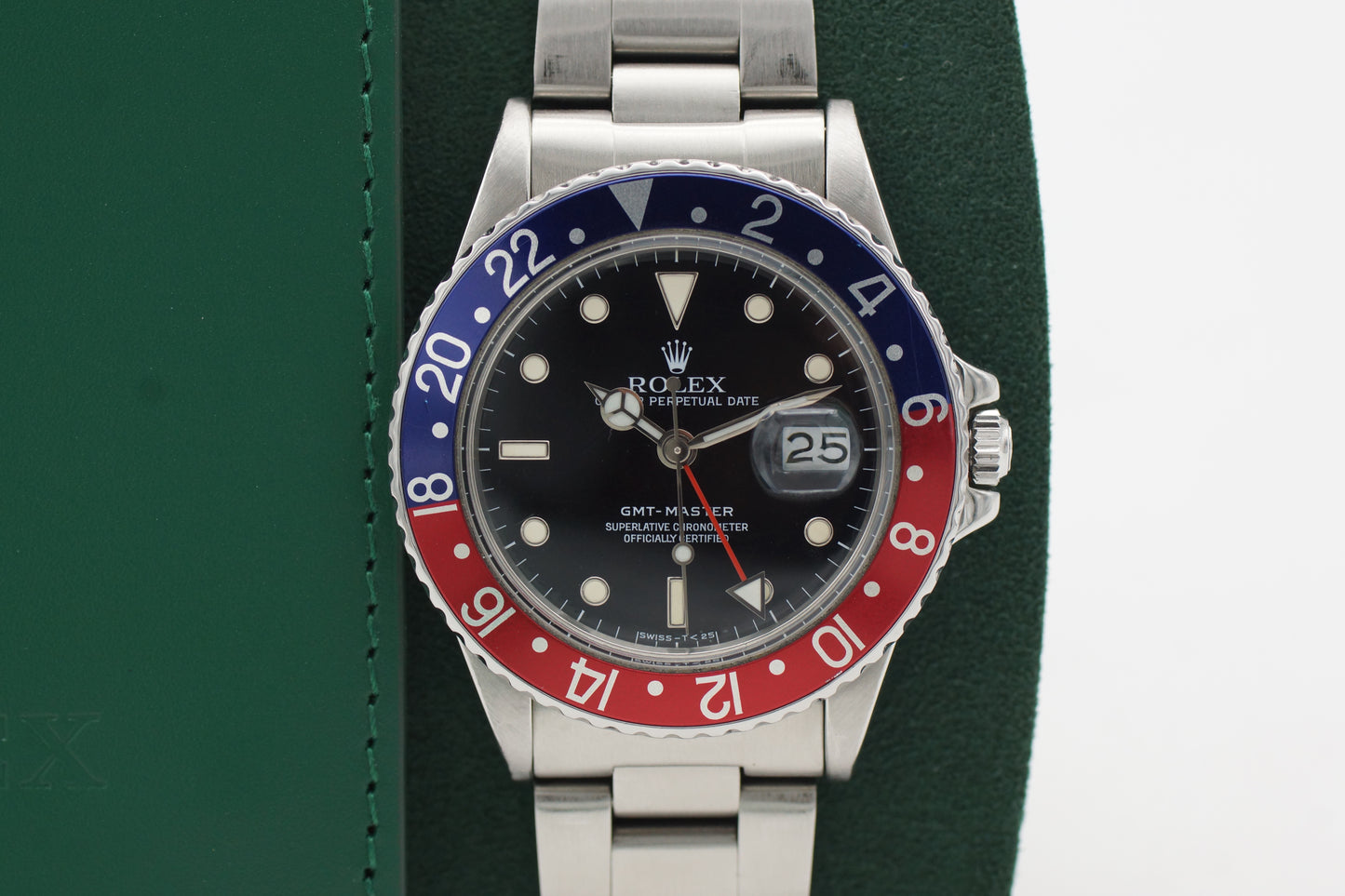 Rolex GMT-Master Pepsi 16750 Schwarz 1986