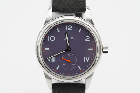 NOMOS Glashütte Club Campus Blue Purple 36 713 3 Bänder Full-Set 2023